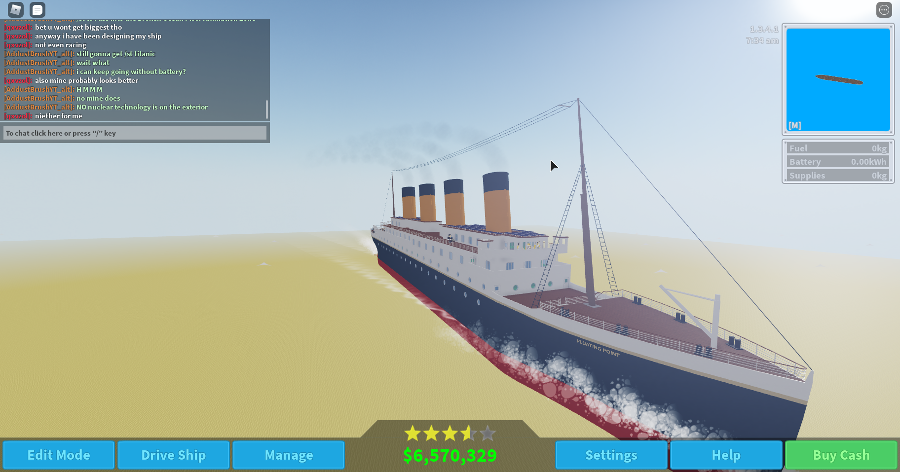 Titanic Roblox Cruise Ship Tycoon Wiki Fandom - roblox yacht tycoon