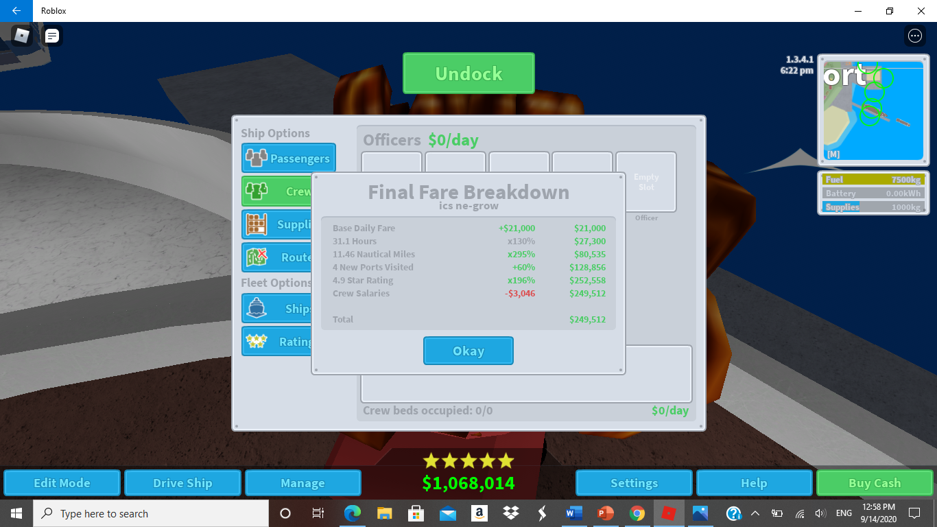 Income Expenses Roblox Cruise Ship Tycoon Wiki Fandom - roblox cruise ship tycoon money glitch