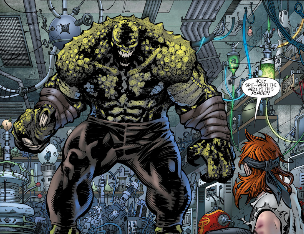 killer croc batman comic