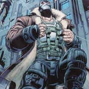 Bane after taking over Gotham City.