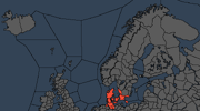 De jure territory of Denmark