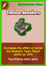 toeless sneakers