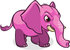 Pink Carnival Elephant