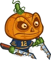 "All hail the Pumpkin Monarch! Be distracted by my magnificence!