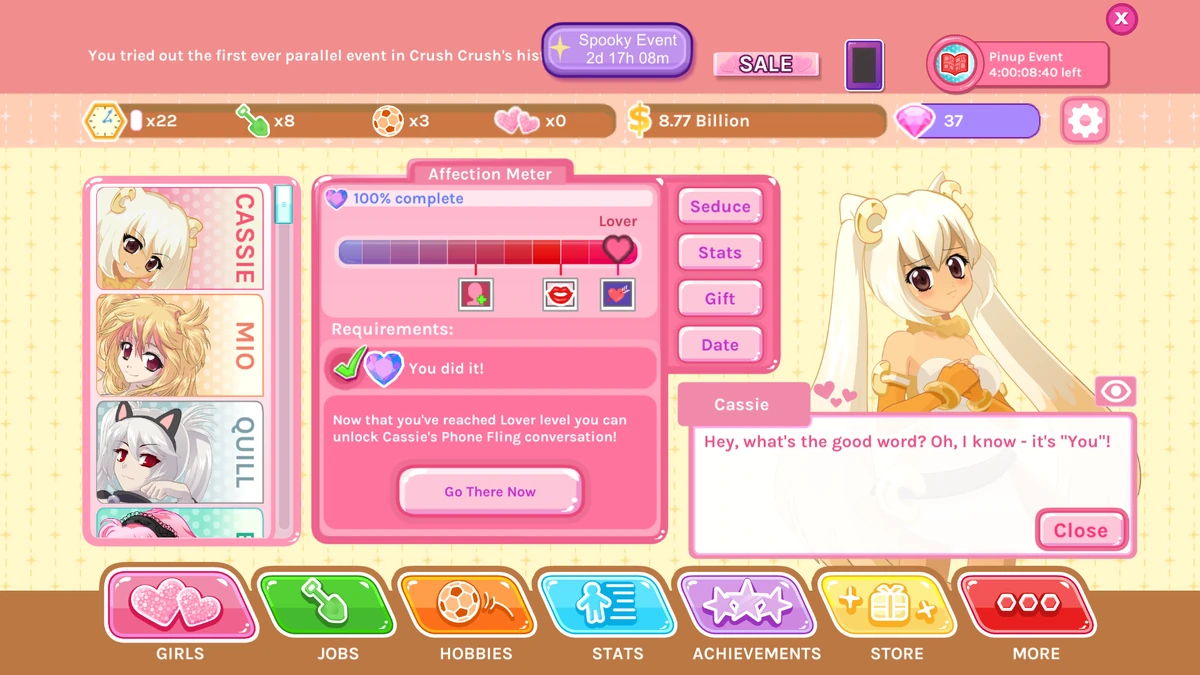 Spooky Event 2022 Crush Crush Wikia Fandom