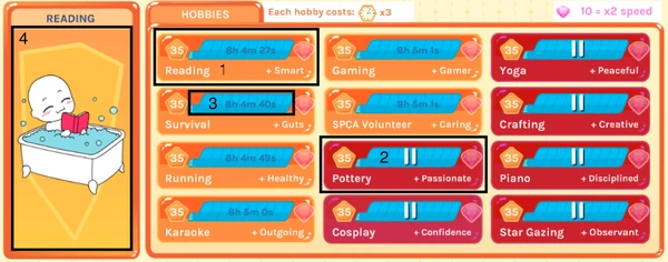 Typical Hobby Screen