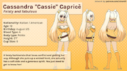 Cassie's reference.