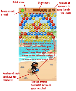 Crusoe squeaky ball shop