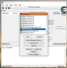 Cheat Engine :: View topic - Process list problems!