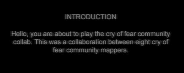 cry of fear custom maps cry of fear custom maps