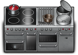 Electric Cooking Stove Icon