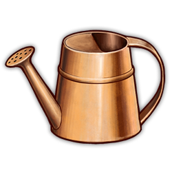 Copper Watering Can Icon
