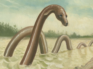 A lake monster of Lake Tanganyika