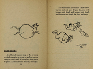 The Dragon like Rubberado & description from "Kickle Snifters and Other Fearsome Critters” (1976)