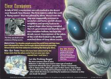 (Back) A Grey Alien from Weird N Wild "Monsters of the Mind" - Card 36