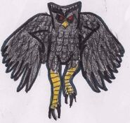 Sketch of Owlman by The-Russian-Loli