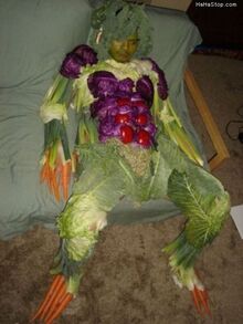 Veggie Man Passed Out