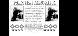 Mentigi monster