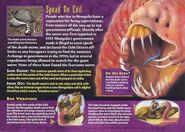 (Bact) The Mongolian Death Worm from Weird N Wild "Monsters of the Mind - Card 31