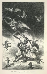 The Baital escaping.