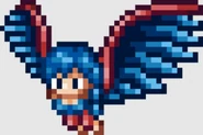A Harpy, in the game Terraria