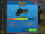 Wyvern in pixel Gun 3D (It’s a Sniper. Creator of Pixel Gun 3D, Named it and Wyvern is a Dragon)