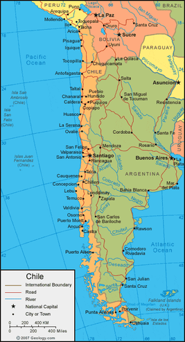 Chile-map
