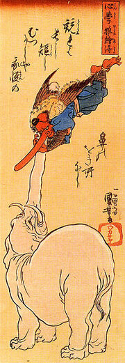 207px-Elephant catching a flying tengu.jpg