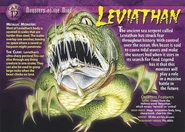(Front) The Leviathan from Weird N Wild "Monsters of the Mind" - Card 12
