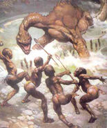 Mokele Mbembe encounters Pygmies