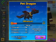 Black Dragon or Pet Dragon in Pixel Gun 3D