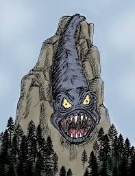 pic Boulter Creature slide rock bolter cryptid wiki fandom