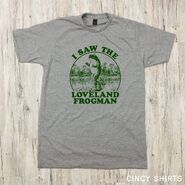 Loveland frogman shirt