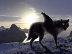 Artistic depiction of the Akhlut.