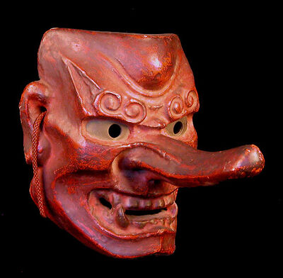 ancient tengu mask