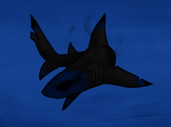 BLACK DEMON SHARK IN HUNGRY SHARK EVOLUTION 