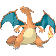 Charizard is based on a dragon, despite not being a Dragon-type.