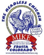 Poster for the Mike the Headless Chicken Festival.