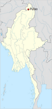 Putao map