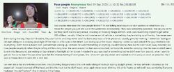 4chan post describing a specific type of fake people