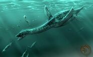 Plesiosaur by IRIRIV