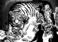 Pishacha in the form of a tiger