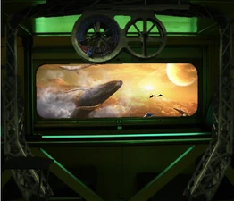 Atmospheric Beasts: Strange creatures sighted in Earth's skies.