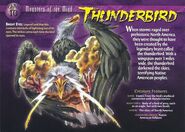 (Front) The Thunderbird from Weird N Wild "Monsters of the Mind" - Card 10