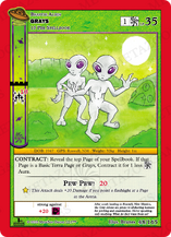 Gray Aliens as depicted in MetaZoo: Cryptid Nation