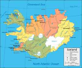 Iceland-map