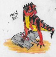 Kasai Rex drawing by The-Russian-Loli