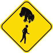 Drop bear sign.png (89 KB) A sign warning the public of drop bears.