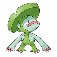 Lombre from Pokemon is based on a Kappa