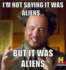 Not aliens but is aliens